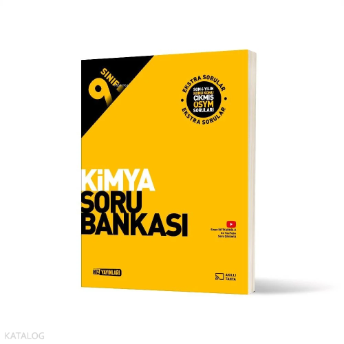 Hız Yayınları 9. Sınıf Kimya Soru Bankası | Kolektif | Hız Yayınları (