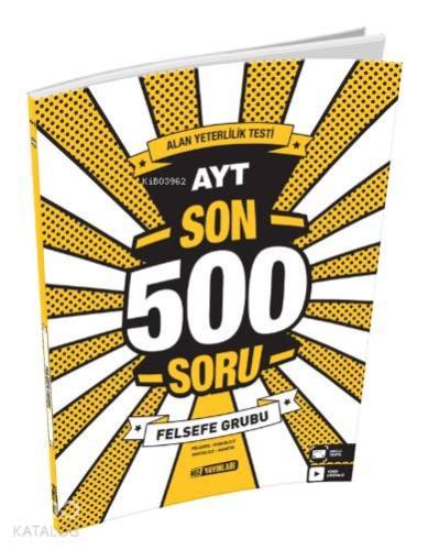 Hız Yayınları AYT Felsefe Grubu Son 500 Soru Hız