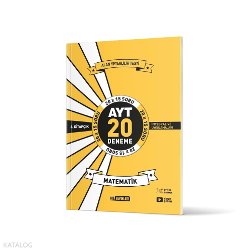 Hız Yayınları Ayt Matematik 20 Li İkinci Dönem Deneme 6.Kitap | Kolekt