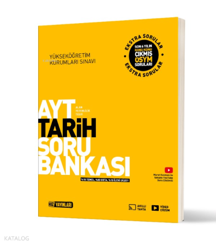Hız Yayınları AYT Tarih Soru Bankası