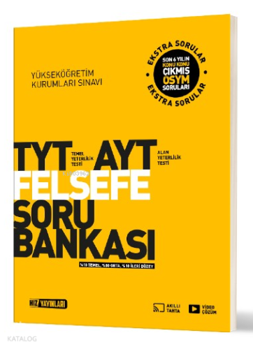 Hız Yayınları TYT-AYT Felsefe Soru Bankası
