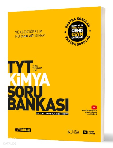 Hız Yayınları TYT Kimya Soru Bankası