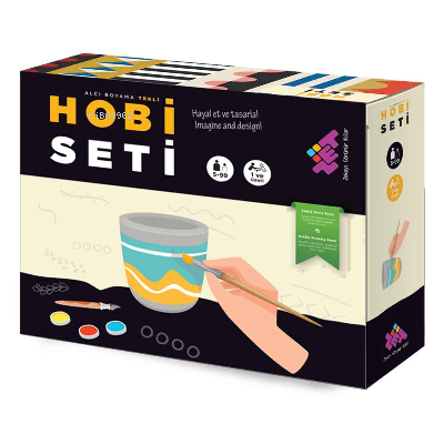 Hobi Seti Alçı Boyama Tekli 5+ Yaş 1+ Oyuncu