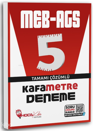 Hoca Kafası 2025 MEB-AGS Kafametre 5 Deneme Çözümlü | Kolektif | Hoca 