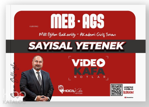 Hoca Kafası 2025 MEB-AGS Sayısal Yetenek Soru Bankası Çözümlü