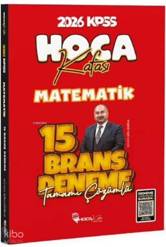 Hoca Kafası 2026 KPSS Matematik 15 Deneme | Güven Göllüoğlu | Hoca Kaf