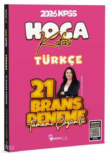 Hoca Kafası 2026 KPSS Türkçe 21 Deneme Çözümlü | Öznur Saat Yıldırım |