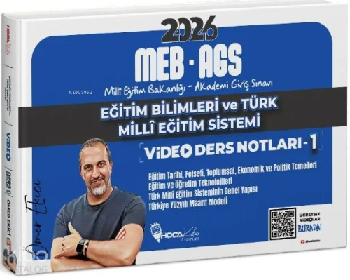 Hoca Kafası 2026 MEB-AGS Eğitim Bilimleri ve Türk Milli Eğitim Sistemi