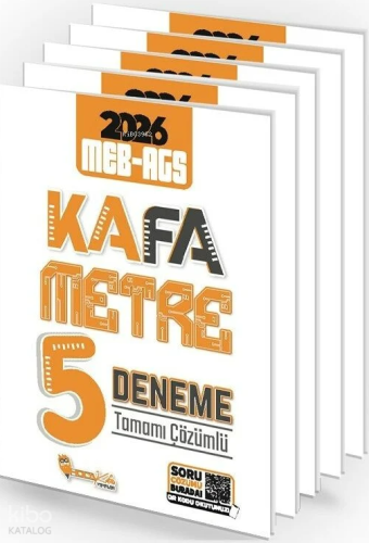 Hoca Kafası 2026 MEB-AGS Tüm Dersler Kafametre 5 Deneme Çözümlü | Kole