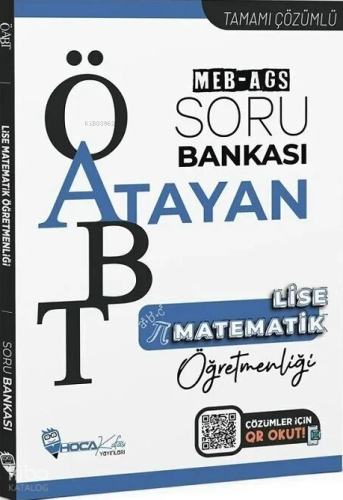 Hoca Kafası Yayınları ÖABT MEB-AGS Lise Matematik Öğretmenliği Atayan 
