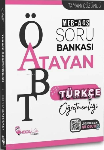 Hoca Kafası Yayınları ÖABT MEB-AGS Türkçe Öğretmenliği Atayan Soru Ban