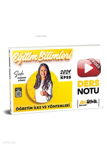 Hocawebde 2024 KPSS Eğitim Bilimleri Öğretim İlke VE Yöntemleri  Video Ders Notları