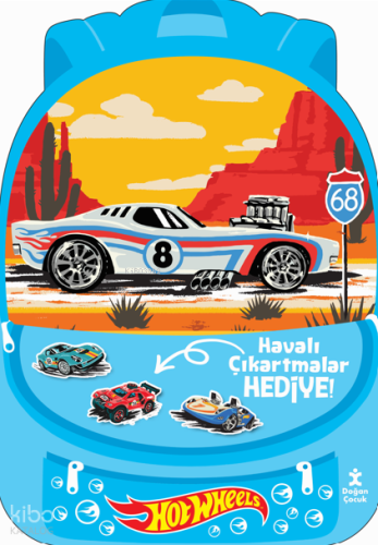 Hot Wheels - Parıltılı Tatil Çantam Etkinlik ve Boyama Kitabı | Kolekt