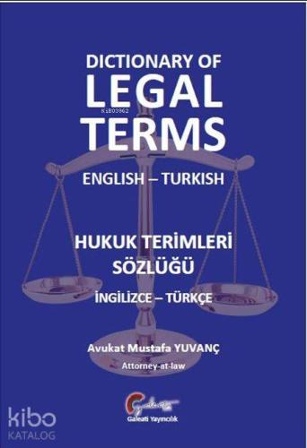 Hukuk Terimleri Sözlüğü İngilizce-Türkçe