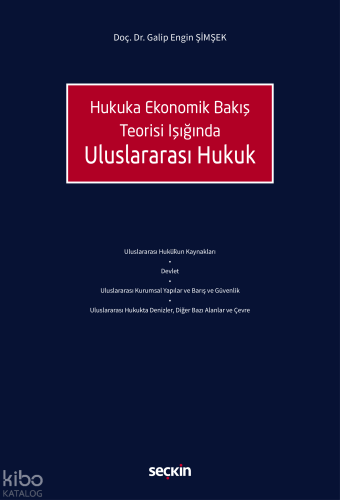 Hukuka Ekonomik Bakış Teorisi Işığında Uluslararası Hukuk | Galip Engi