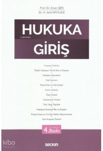 Hukuka Giriş