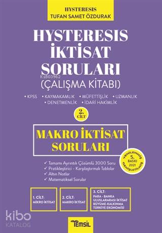 Hysteresis İktisat Soruları Cilt: 2 - Makro İktisat