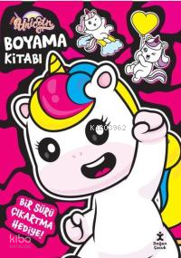 I Love Unicorn Boyama Kitabı Şeker Pembe | Kolektif | Doğan Çocuk