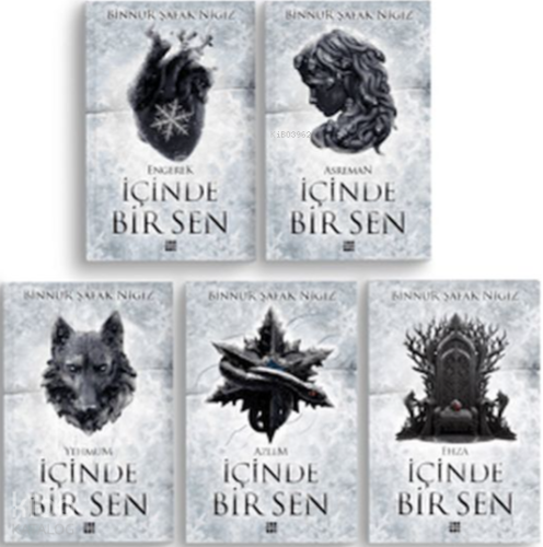 İçinde Bir Sen (5 Kitap Takım - Ciltli) | Binnur Şafak Nigiz | Dokuz Y