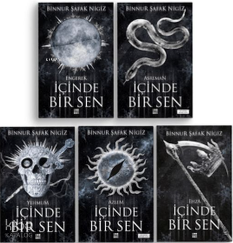 İçinde Bir Sen (5 Kitap Takım) | Binnur Şafak Nigiz | Dokuz Yayınları