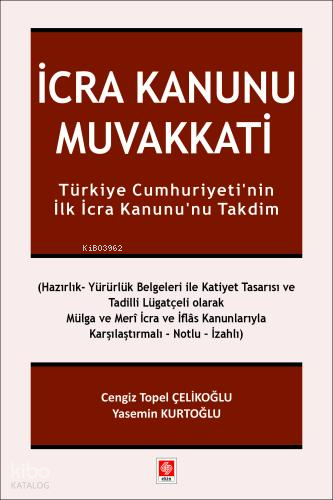 İcra Kanunu Muvakkati