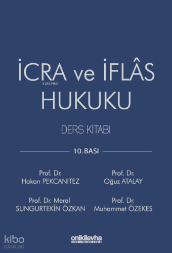 İcra ve İflas Hukuku Ders Kitabı