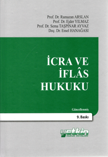 İcra Ve İflas Hukuku
