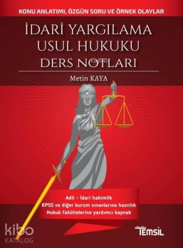 İdari Yargılama Usul Hukuku Ders Notları