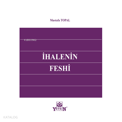 İhalenin Feshi