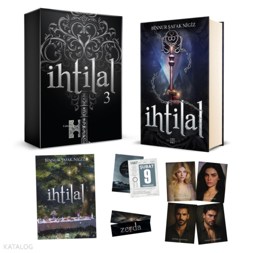 İhtilal 3 - Zerda (Ciltli Kutulu) | Binnur Şafak Nigiz | Dokuz Yayınla