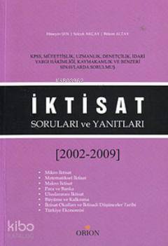 İktisat Soruları ve Yanıtları (2002-2009)