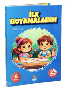 İlk Boyamalarım - Renkli ve Çıkartmalarla Beraber | Kolektif | Mercan 