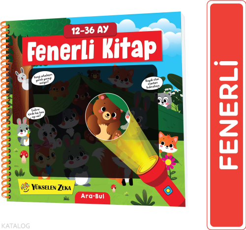 İlk Fenerli Kitap (12-36 Ay) | Kolektif | Yükselen Zeka Yayınları