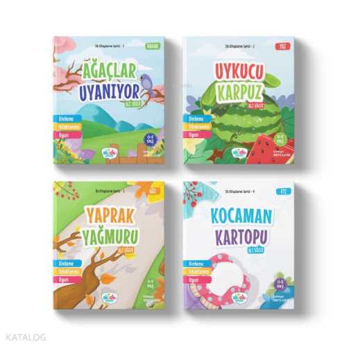 İlk Kitaplarım Serisi 4 Kitap