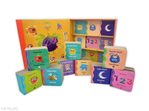 İlk Kütüphanem - My First Library (9 Kitap - Ciltli) | Kolektif | Uçan