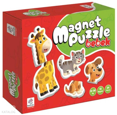 İlk Magnet Puzzle - Bebek (12 - 36 Ay) | Kolektif | Yükselen Zeka Yayı