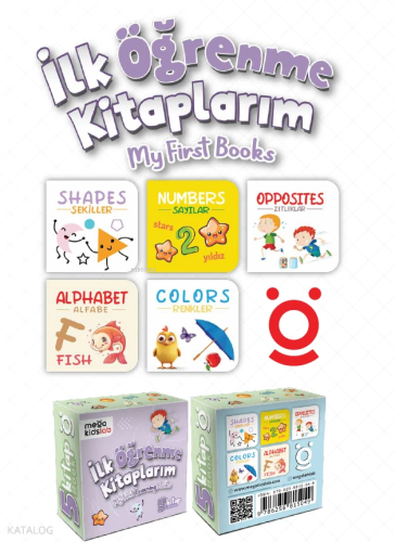 İlk Öğrenme Kitaplarım | Kollektif | Megakids Yayıncılık