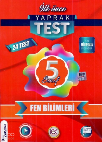 İlk Önce Yayıncılık 5. Sınıf Fen Bilimleri Yaprak Test | Kolektif | İl