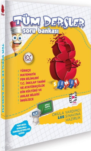 İlk Önce Yayıncılık 8. Sınıf Tüm Dersler Soru Bankası | Kolektif | İlk