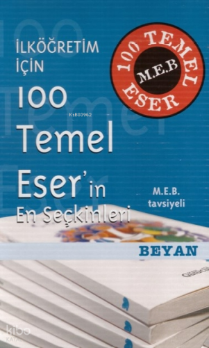 İlköğretim İçin 100 Temel Eser (5 Kitap) | Kolektif | Beyan Yayınları
