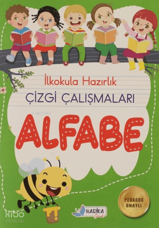 İlkokula Hazırlık Çizgi Çalışmaları Alfabe