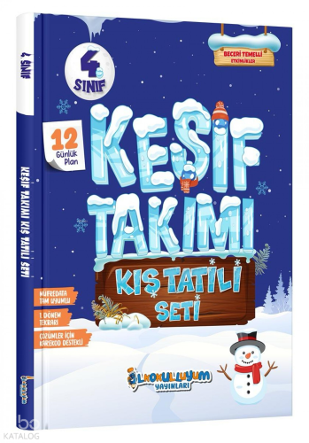 İlkokulluyum 4. Sınıf Keşif Takımı Kış Tatili Seti