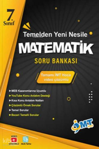 İMT Matematik 7. Sınıf Matematik Temelden Yeni Nesile Soru Bankası