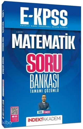 İndeks Akademi 2026 EKPSS Matematik Soru Bankası Çözümlü