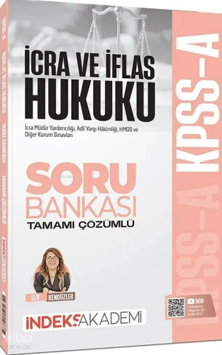 İndeks Akademi 2026 KPSS A Grubu İcra ve İflas Hukuku Soru Bankası Çöz