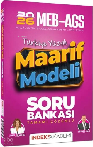İndeks Akademi 2026 MEB-AGS Türkiye Yüzyılı Maarif Modeli Soru Bankası Çözümlü