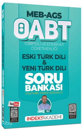 İndeks Akademi 2026 ÖABT MEB-AGS Türk Dili ve Edebiyatı Eski Türk Dili