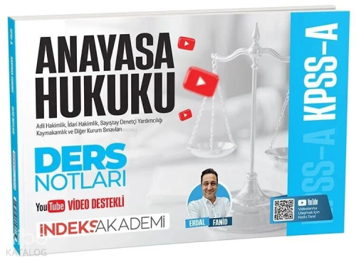 İndeks Akademi KPSS A Grubu Anayasa Hukuku Video Ders Notları