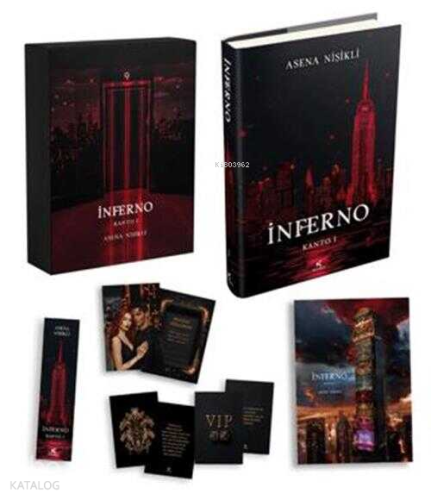 İnferno - 1 (Ciltli Kutulu Set) | Asena Nişikli | Pukka Yayınları
