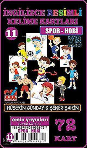 İngilizce 11.Spor-Hobi / Resimli Kelime Kartları 72-Kart